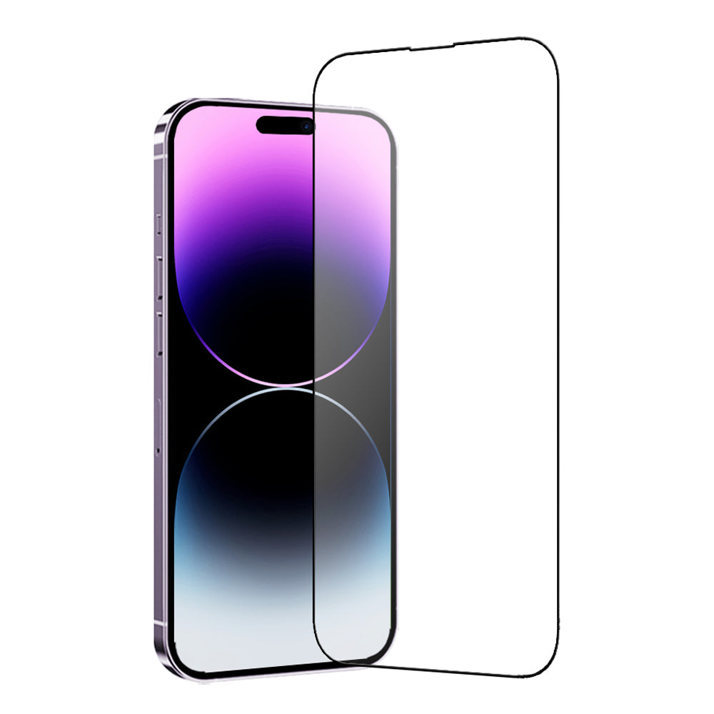 TGVI'S For iPhone 15 Pro Max Front Film Ultra Clear High Aluminium-silicon Glass Screen Protector+Phone Back Cover TGVI'S For iPhone 15 Pro Max Front Film Ultra Clear High Aluminium-silicon Glass Screen Protector+Phone Back Cover